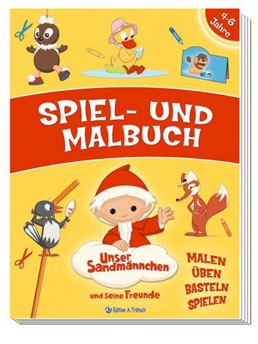 Spiel- und Malbuch Unser Sandmännchen