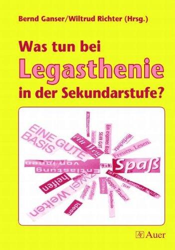 Was tun bei Legasthenie in der Sekundarstufe?