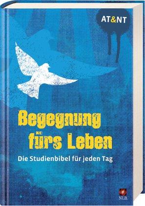 Begegnung fürs Leben, Motiv  "Taube blau": Die Studienbibel für jeden Tag