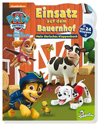 PAW Patrol: Einsatz auf dem Bauernhof: Mein tierisches Klappenbuch: Pappbilderbuch mit 24 Klappen