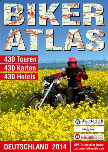 Biker-Atlas Deutschland 2014