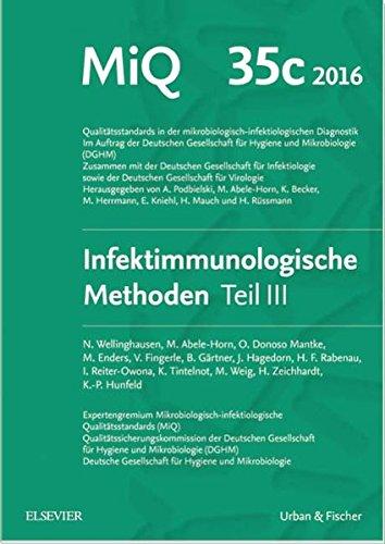 MIQ Heft: 35c Infektionsimmunologische Methoden Teil 3