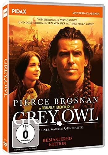 Grey Owl (Remastered Edition) / Bewegender Western mit Pierce Brosnan über das Leben eines englischen Trappers nach einer wahren Geschichte (Pidax Western-Klassiker)