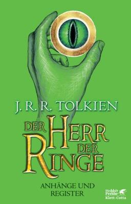 Der Herr der Ringe - Anhänge und Register Neuausgabe 2012: Neuüberarbeitung der Übersetzung von Wolfgang Krege, überarbeitet und aktualisiert