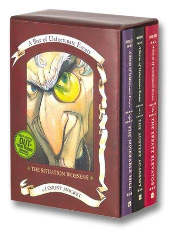 A Series of Unfortunate Events Box: The Situation Worsens (Books 4-6)