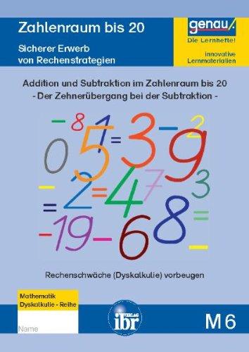 M6 - Rechnen im Zahlenraum bis 20: Der Zehnerübergang bei der Subtraktion.