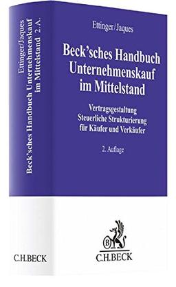 Beck'sches Handbuch Unternehmenskauf im Mittelstand