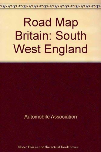 Aa South West Road Map (Road Map Britain)