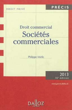 Droit commercial : sociétés commerciales