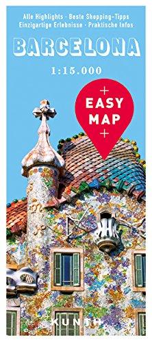 EASY MAP Europa BARCELONA: 1:15000 (KUNTH EASY MAP)