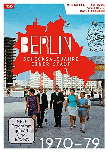 Berlin - Schicksalsjahre einer Stadt - Staffel 2 (1970-1979) [10 DVDs]