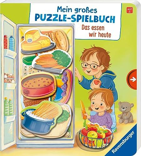 Mein großes Puzzle-Spielbuch: Das essen wir heute