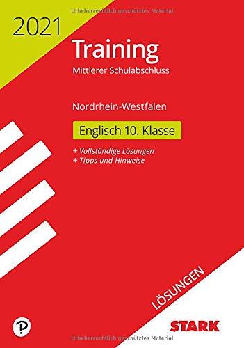 STARK Lösungen zu Training Mittlerer Schulabschluss 2021 - Englisch - NRW