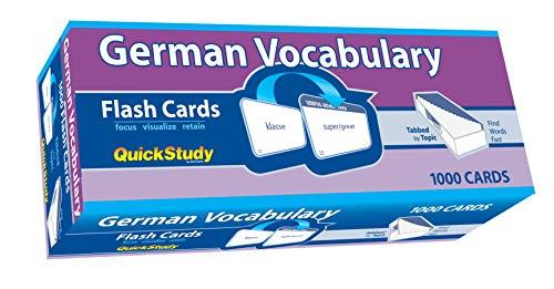 FLSH CARD-GERMAN VOCABULARY (Academic)