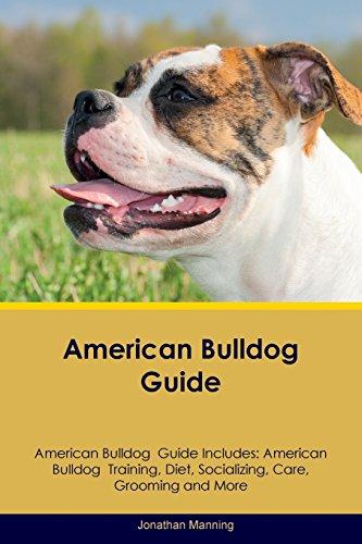 American Bulldog  Guide American Bulldog  Guide Includes: American Bulldog  Training, Diet, Socializing, Care, Grooming, Breeding and More