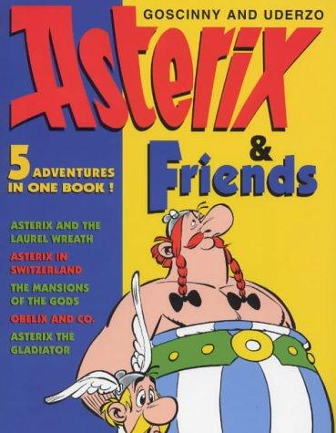 Asterix and Friends: "Asterix the Gladiator", "Asterix in Switzerland", "Mansions of the Gods", "Asterix and the Laurel Wreath", "Obelix and Co." (The Adventures of Asterix)