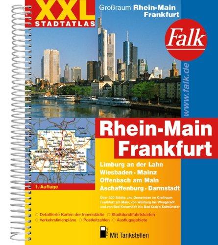 Falk XXL Stadtatlas Großraum Rhein-Main, Frankfurt