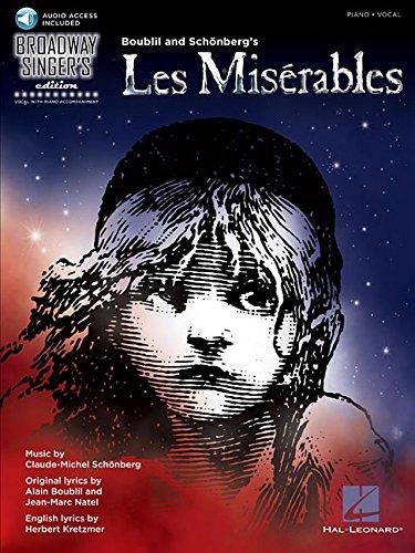 Les Miserables -Broadway Singer's Edition-: Noten, CD für Klavier, Gesang, Gitarre