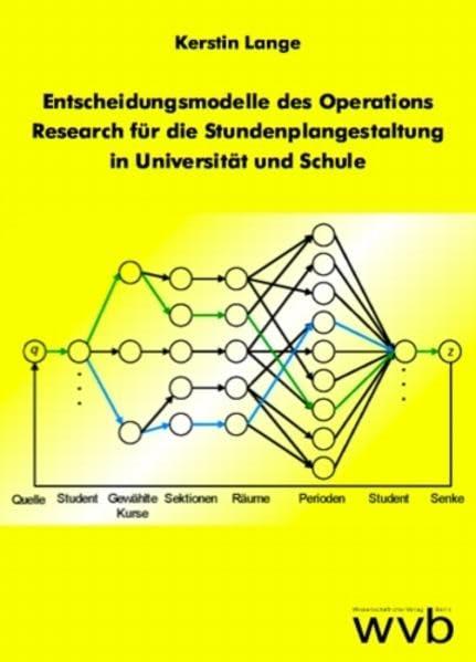 Entscheidungsmodelle des Operations Research für die Stundenplangestaltung in Universität und Schule