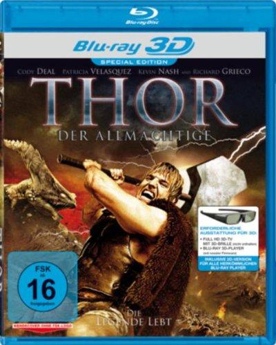 Thor - Der Allmächtige (Real 3D-Edition) (3D Blu-ray)