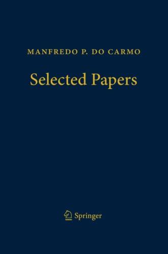 Manfredo P. do Carmo – Selected Papers