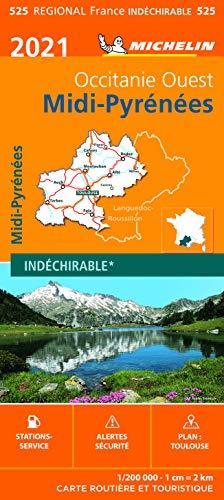 Carte Michelin Midi-Pyrénées 2021