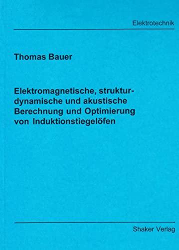 Elektromagnetische, strukturdynamische und akustische Berechnung und Optimierung von Induktionstiegelöfen