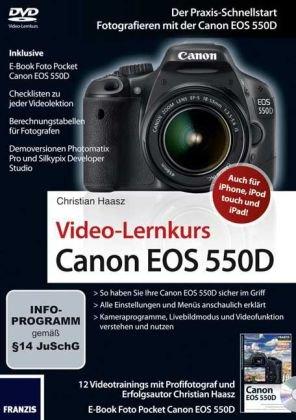 Video-Lernkurs Canon EOS 550D (PC+MAC)