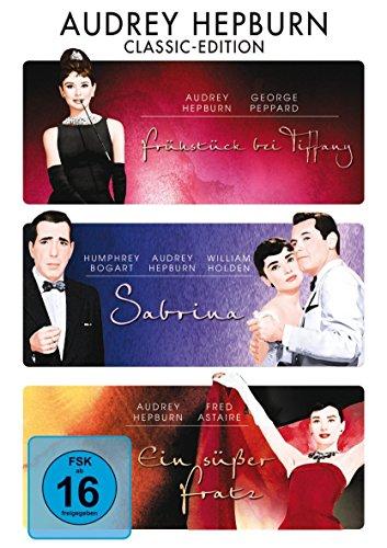 Audrey Hepburn : Frühstück bei Tiffany - Sabrina - Ein süßer Fratz - 3DVD Box