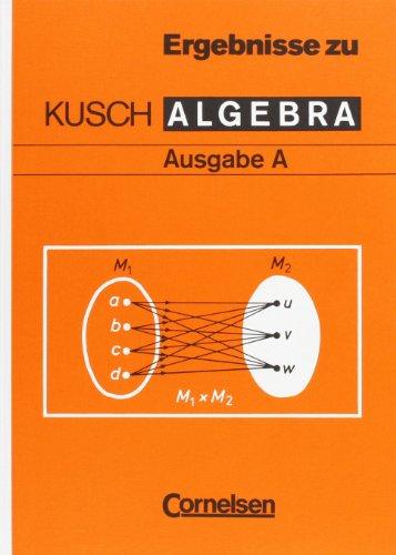 Algebra - Ausgabe A: Ergebnisheft