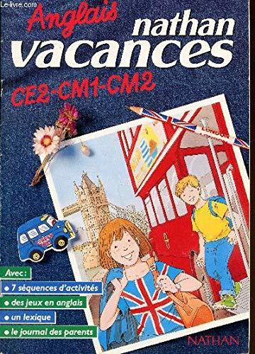 Nathan vacances CE2 CM1 CM2 anglais                                                           082997