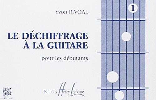 Déchiffrage à la guitare Volume 1