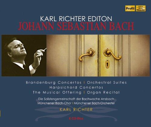 Karl Richter Edition - Johann Sebastian Bach (Brandenburgische Konzerte, Orchestersuiten)