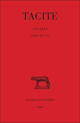 Annales. Vol. 4. Livres XIII-XVI