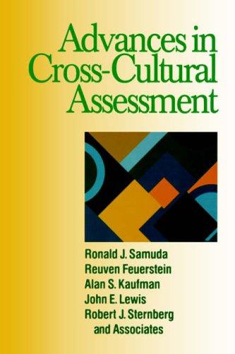 Advances in Cross-Cultural Assessment (Republics)