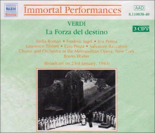 Verdi: La Forza del Destino (Gesamtaufnahme) (Live-Mitschnitt der Rundfunksendung vom 23.01.1943 mit Originalkommentaren von Llopes de Olivares)