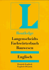 Langenscheidts Fachwörterbuch, Fachwörterbuch Bauwesen, Englisch