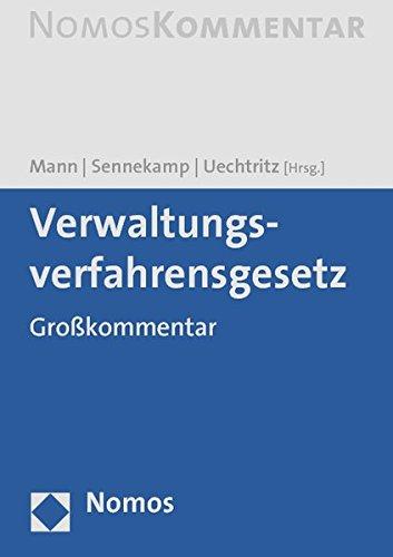 Verwaltungsverfahrensgesetz: Großkommentar