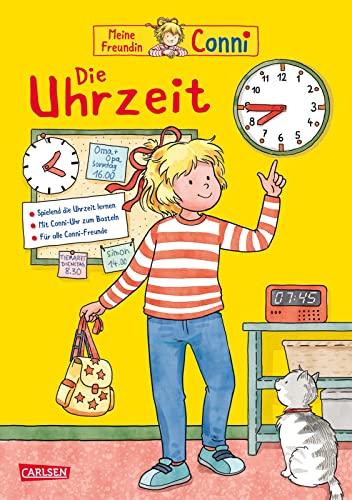 Conni Gelbe Reihe (Beschäftigungsbuch): Die Uhrzeit | Der Klassiker komplett überarbeitet: Begleite Conni und ihre Freundin bei einem Besuch in den ... die Uhr lernen | Für alle Kinder ab 5 Jahren