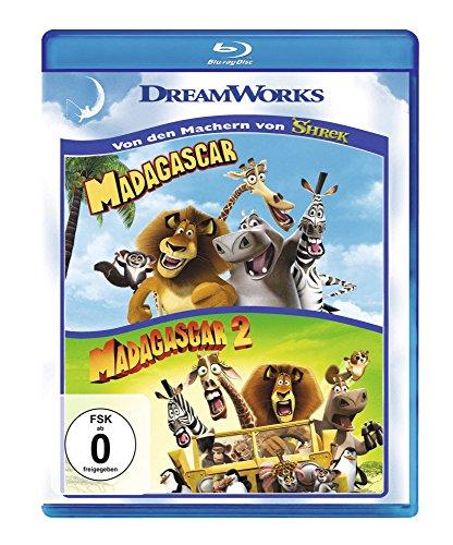 Madagascar 1+2 [Blu-ray]