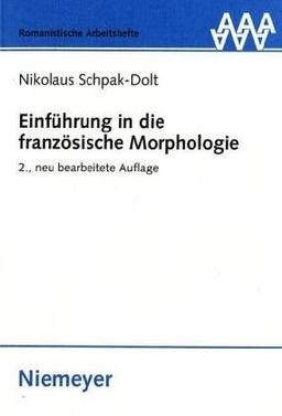 Einführung in die französische Morphologie