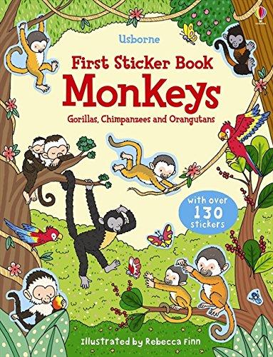 First Sticker Book Monkeys (First Sticker Books)