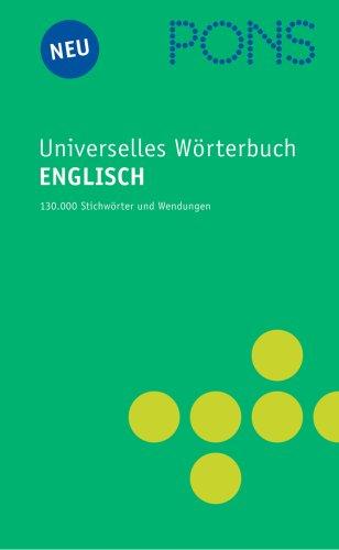 PONS Universelles Wörterbuch Englisch