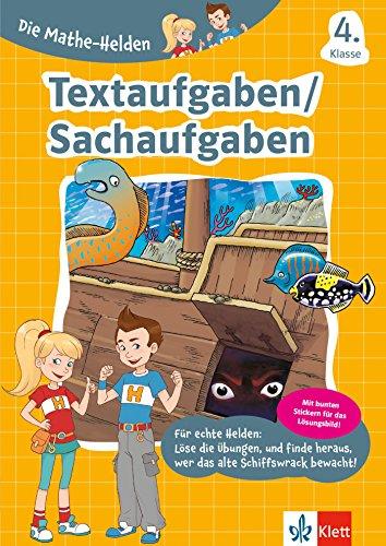 Klett Die Mathe-Helden Textaufgaben/Sachaufgaben 4. Klasse