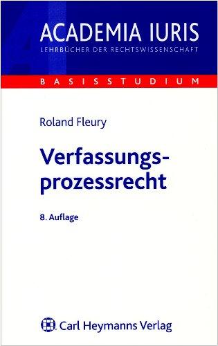 Verfassungsprozessrecht