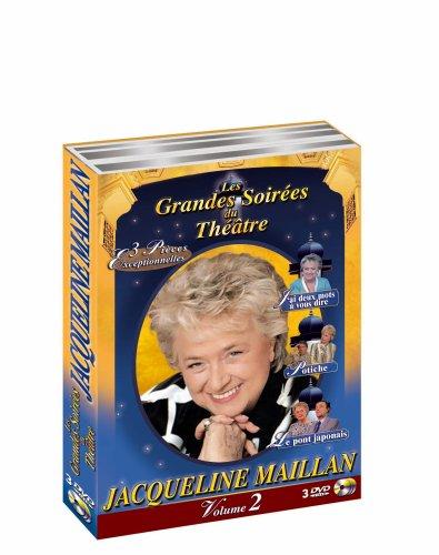 Coffret jacqueline maillan, volume 2 : potiche ; j'ai deux mots a vous dire ; le pont japonais [FR Import]