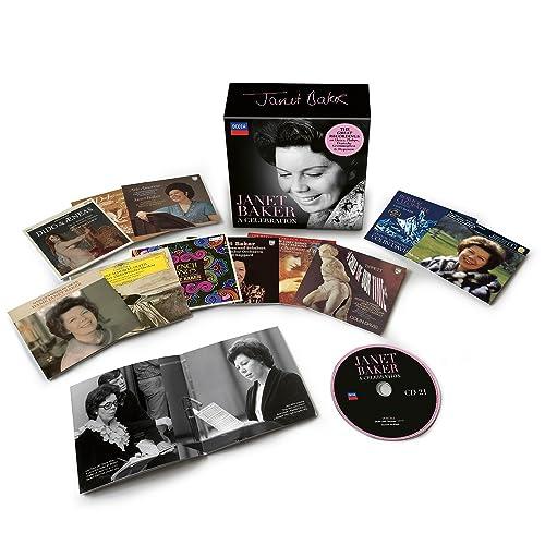 Janet Baker: A Celebration (21CD; Argo, L'Oiseau-Lyre, Deutsche Grammophon, Philips, & HYPERION)