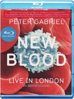 Peter Gabriel - New Blood / Live in London [3D Blu-ray]