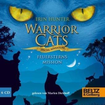 Warrior Cats - Special Adventure. Feuersterns Mission: Gelesen von Marlen Diekhoff, 6 CDs in der Multibox, 8 Std. 10 Min. (Beltz & Gelberg - Hörbuch)