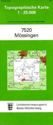 Mössingen 1 : 25 000